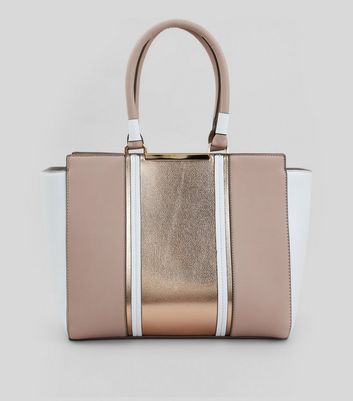 silver handbags new look