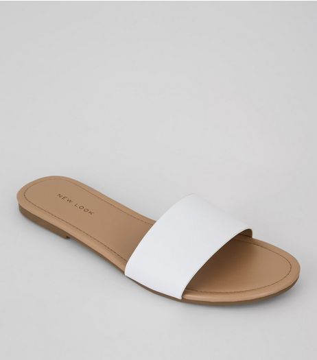 White Mules | New Look