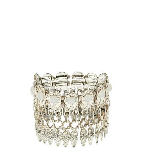 Silver Layered Bracelet | New Look