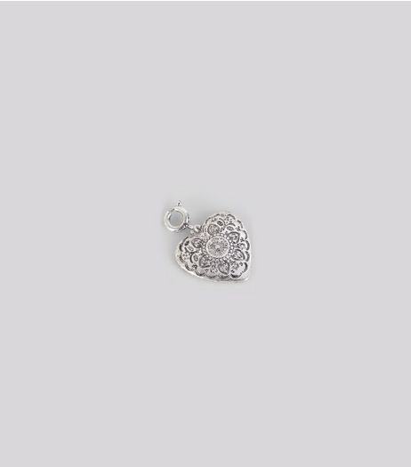 Heart Pattern Charm | New Look