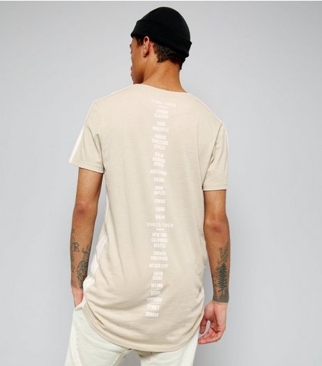 Stone Tour Print Longline T-Shirt | New Look
