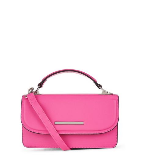 Bright Pink Cross Body Bag | New Look