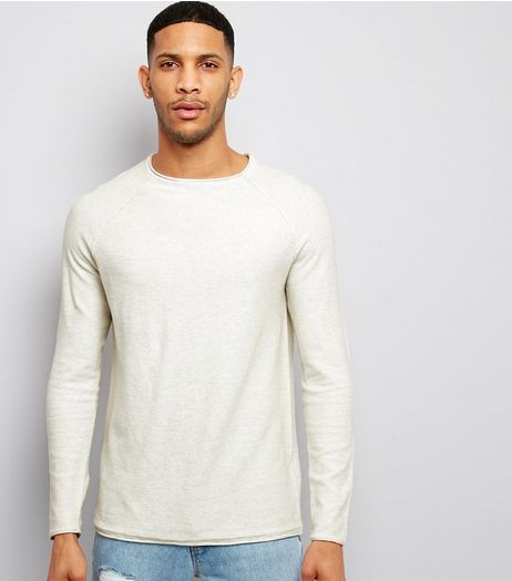 Stone Raw Hem Jumper | New Look