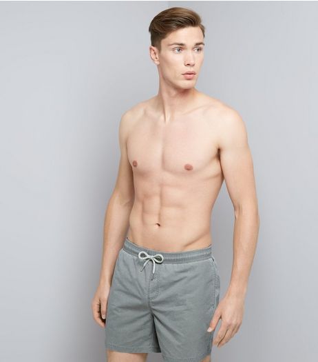 Grey Swim Shorts | New Look