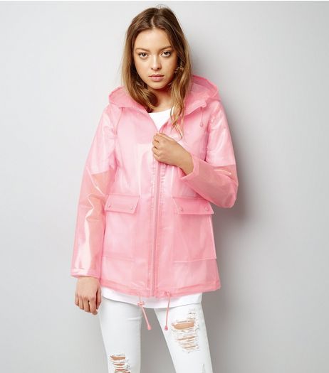 Pink Glitter Anorak | New Look