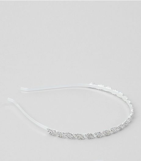Crystal Leaf Headband | New Look