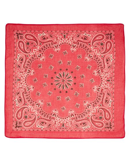 Bright Pink Paisley Print Bandana | New Look