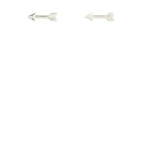 Silver Arrow Stud Earrings | New Look