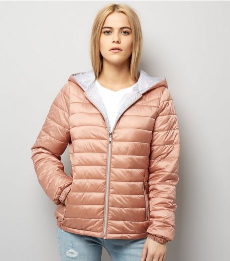Pink Lightweight Puffer Jacket | New Look