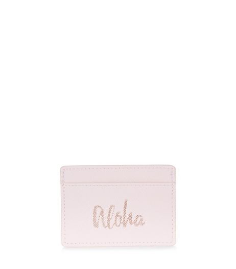 Pink Aloha Cardholder | New Look