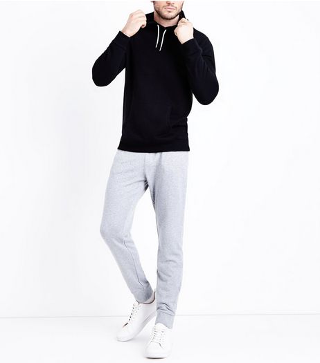 Grey Marl Joggers | New Look