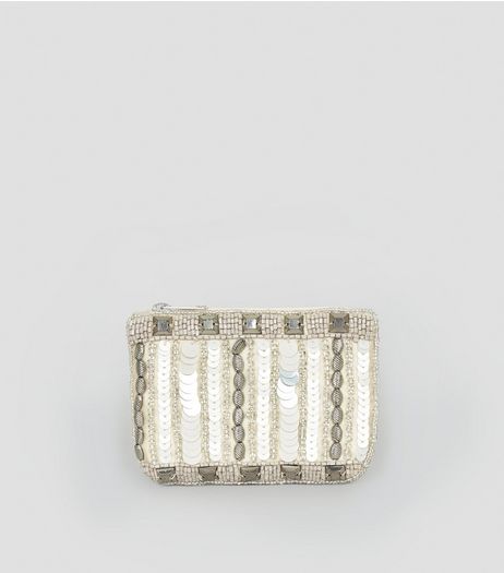 Gold Embellished Coin Purse | New Look