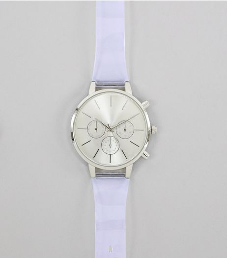 Crystal Mini Dials Sport Watch | New Look