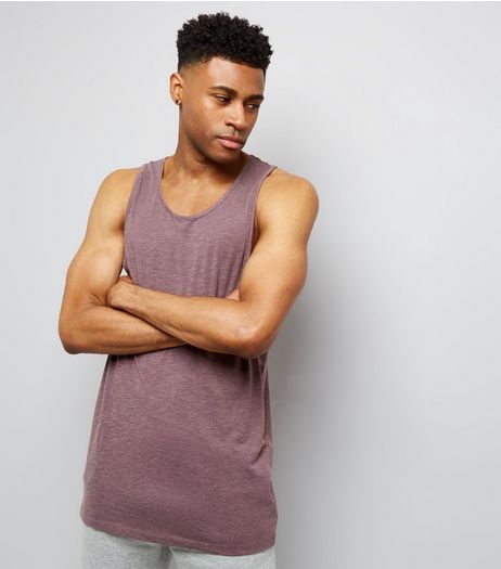 Purple Cotton Mix Vest | New Look