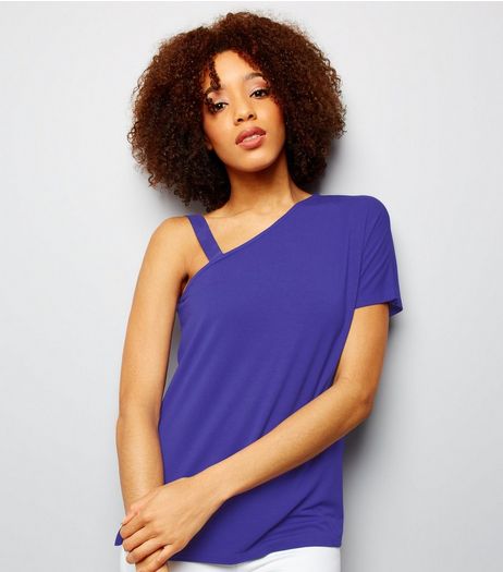 Purple Off the Shoulder Top | New Look