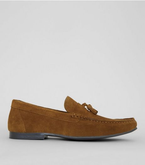 Tan Suede Loafers | New Look