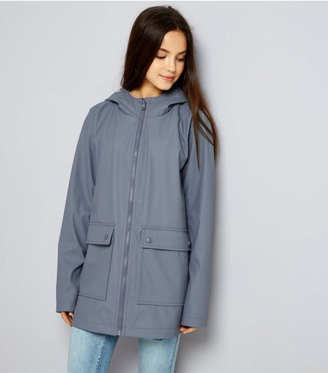 Teens Grey Matte Anorak | New Look
