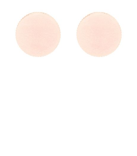Pink Velvet Studs | New Look