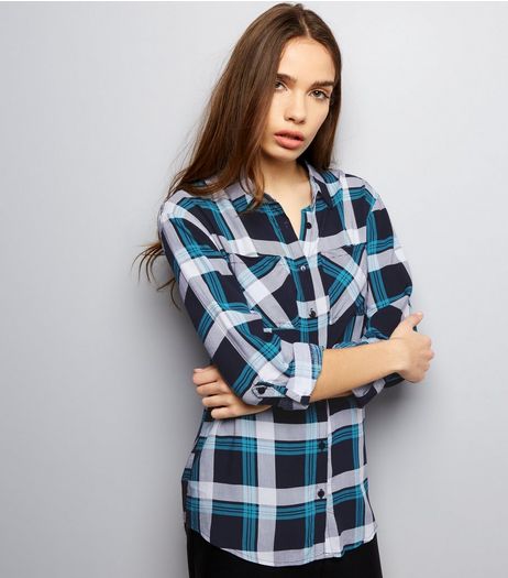 Apricot Blue Check Shirt | New Look