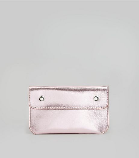 Pink Double Pouch Purse Belt | New Look