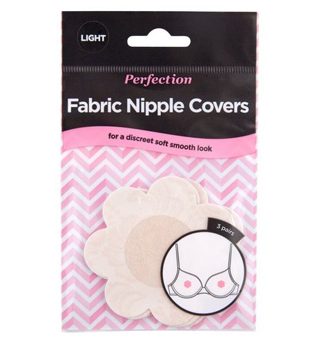 Light Fabric Nipple Covers | New Look