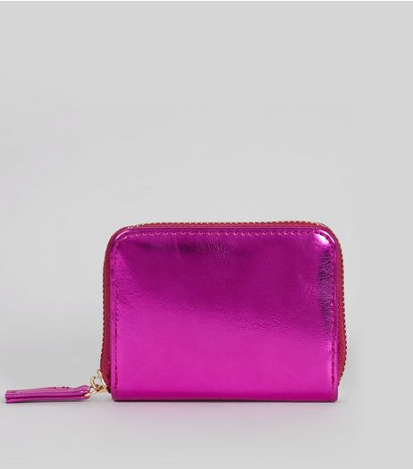 Bright Pink Cardholder | New Look