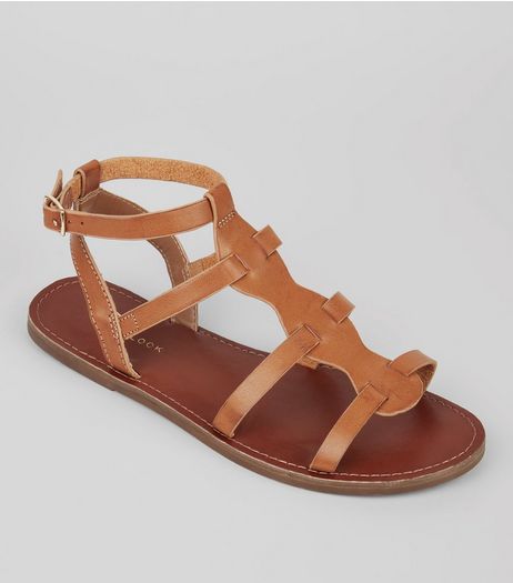 Tan Gladiator Sandals | New Look