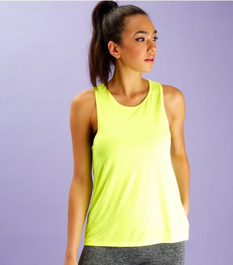 Neon Green Sports Vest | New Look