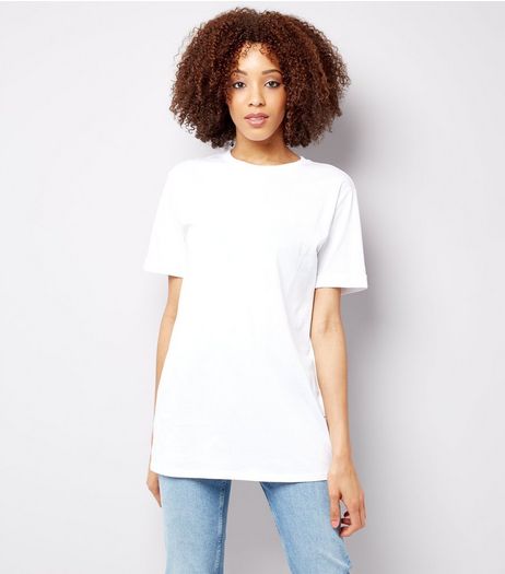 Tall White Oversized T-Shirt | New Look