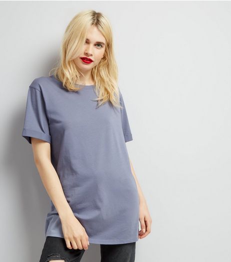 Tall Blue Oversized T-Shirt | New Look