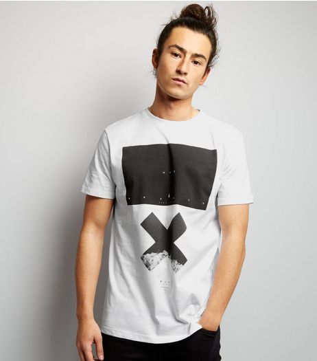 White NYC X Printed T-Shirt | New Look