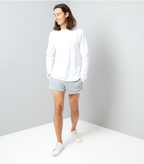 Grey Runner Shorts | New Look