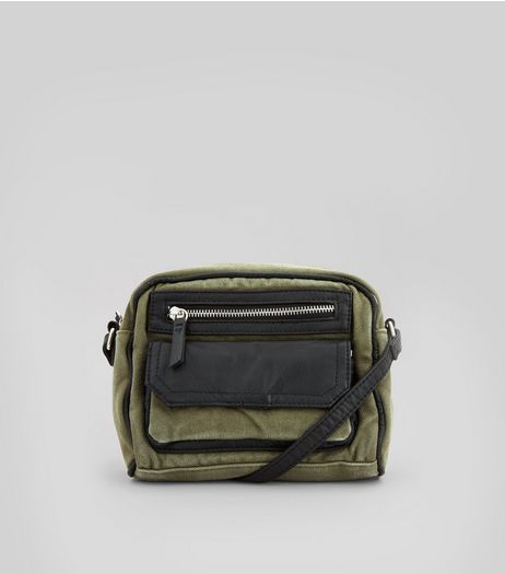 Khaki Cross Body Bag | New Look