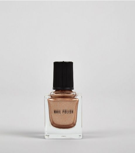 Molten Rose Metallic Nail Polish | New Look