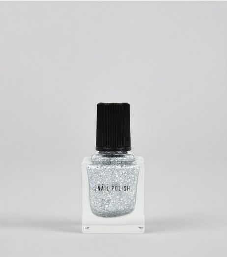 Disco Ball Glitter Nail Polish | New Look