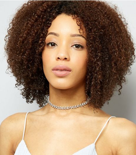Silver Diamante and Pearl Choker | New Look