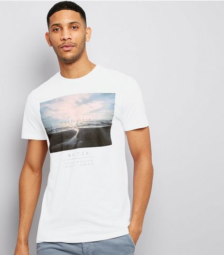 White California 92 Print Short Sleeve T-Shirt | New Look