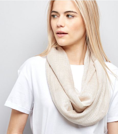 Pink Mesh Snood | New Look