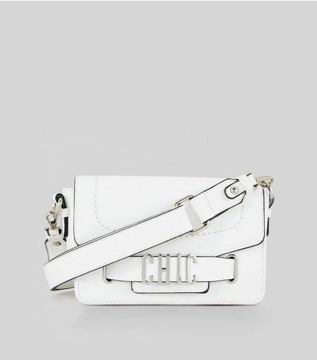 White Chic Cross Body Bag | New Look