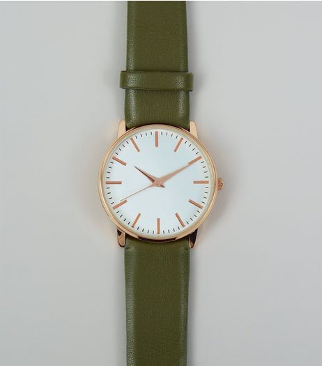Khaki Strap Watch | New Look
