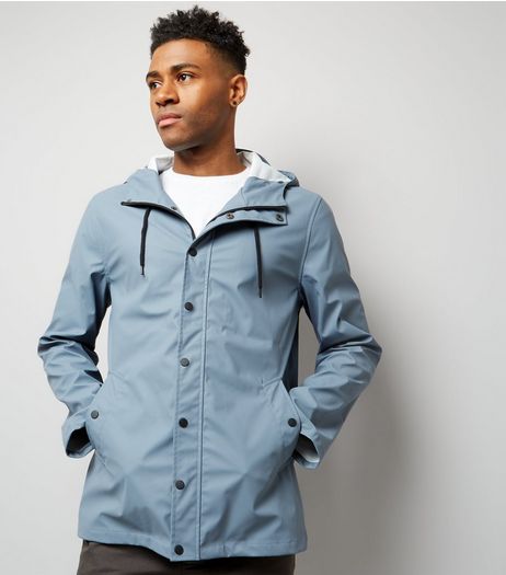 Blue Rain Coat | New Look