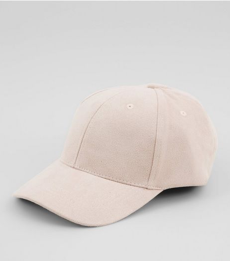 Pink Suedette Cap | New Look