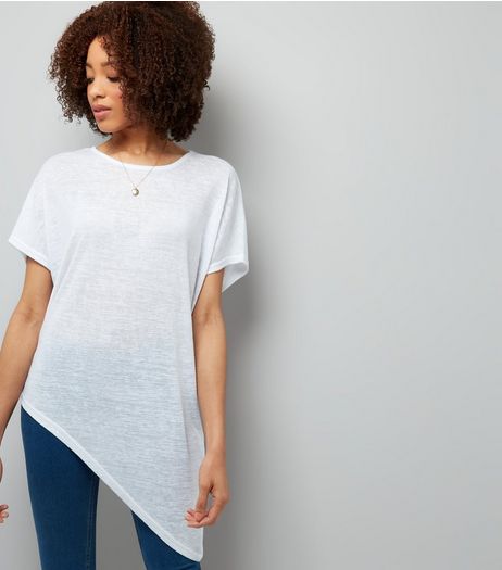White Cold Shoulder Top | New Look
