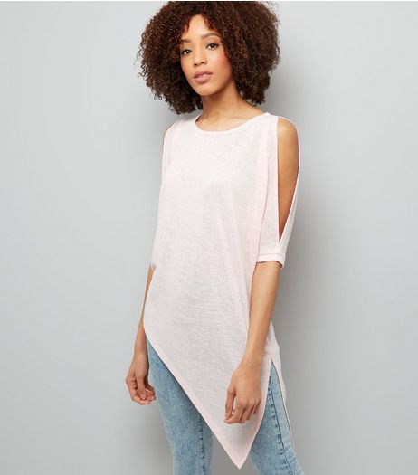 Pink Cold Shoulder Top | New Look