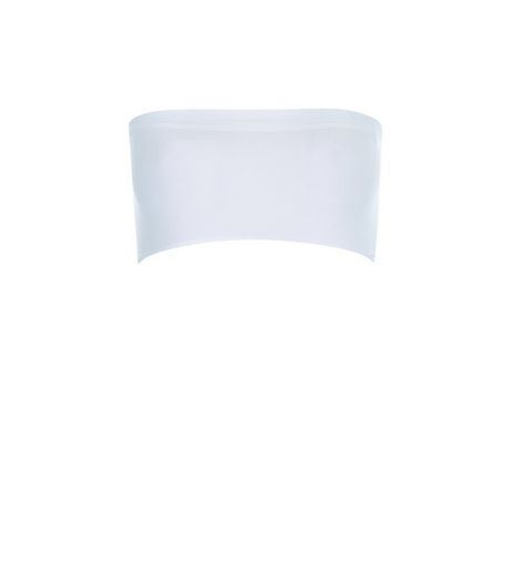Teens White Seamless Bandeau | New Look