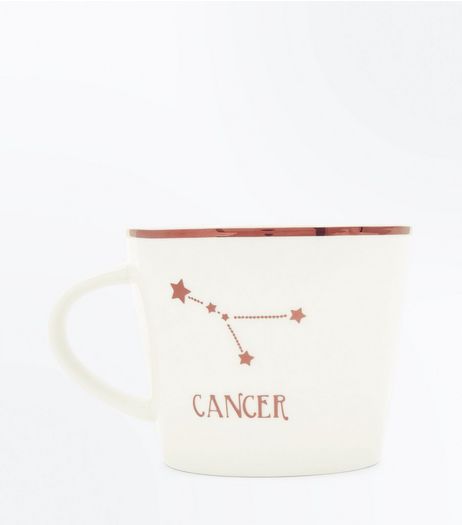 Shell Pink Cancer Zodiac Mug | New Look