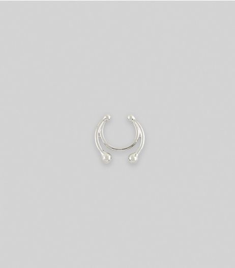 Silver Ball Septum Ring | New Look