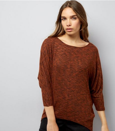 Brown Batwing Sleeve Top | New Look